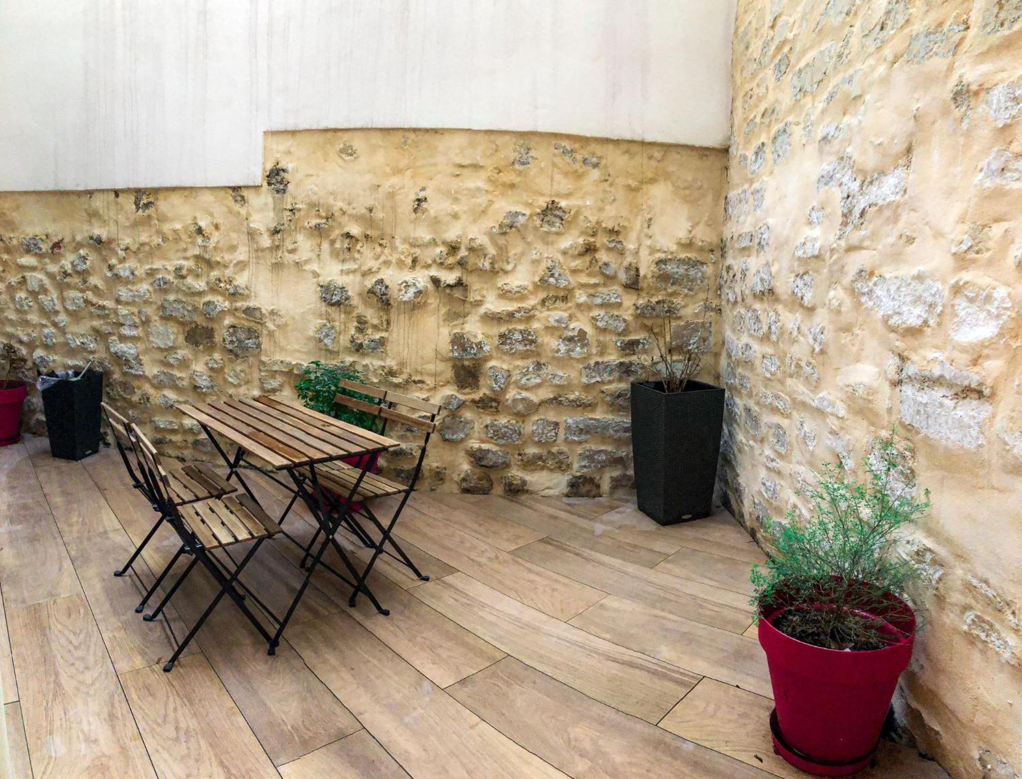 Parking Gratuit - Montmartre Charme & Patio Prive - Sacre-Coeur Metro Anvers Paris Exterior foto